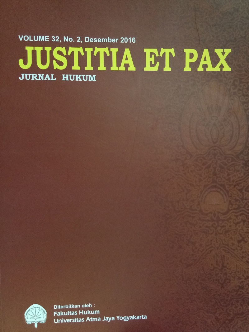 Gambar Justitia ET PAX - Jurnal Hukum