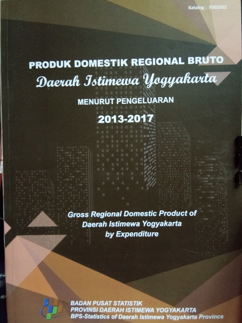 Gambar Produk Domestik Regional Bruto Daerah Istimewa Yogyakarta Menurut Pengeluaran - Gross Regional Domestic Product of Daerah Istimewa Yogyakarta Province by Expenditure 2013 - 2017