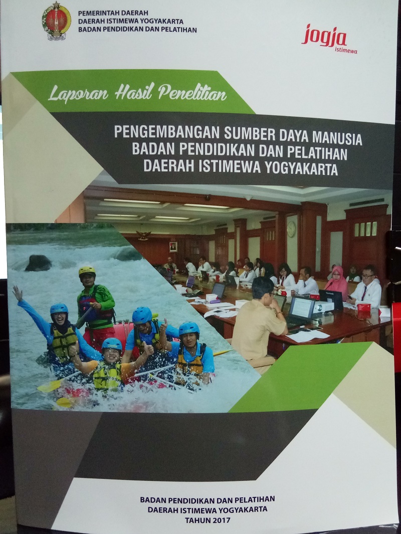 Gambar Laporan Hasil Penelitian: Pengembangan Sumber Daya Manusia Badan Pendidikan dan pelatihan Daerah Istimewa Yogyakarta
