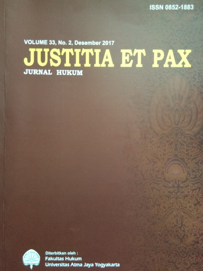 Gambar Justitia ET PAX - Jurnal Hukum