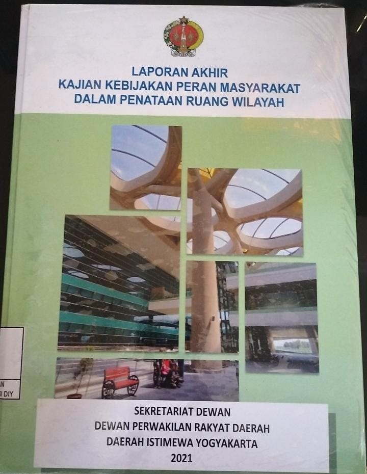 LAPORAN AKHIR KAJIAN KEBIJAKAN PERAN MASYARAKAT DALAM PENATAAN RUANG WILAYAH