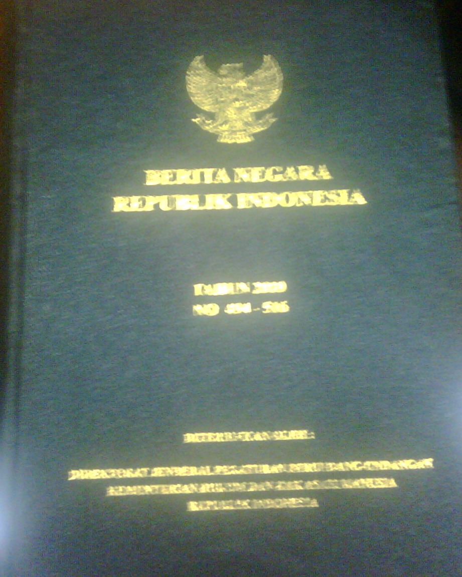 Gambar Berita Negara Republik Indonesia Tahun 2010 No. 690 - 749