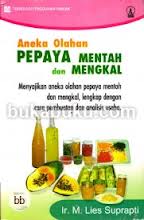 Gambar Aneka Olahan Pepaya Mentah dan Mengkal