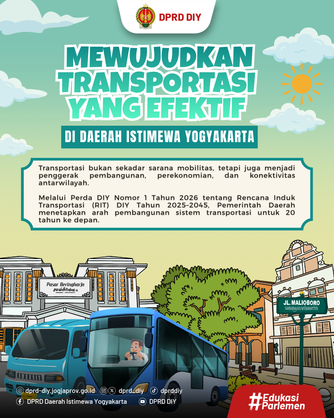 Mewujudkan Transportasi yang Efektif di Daerah Istimewa Yogyakarta