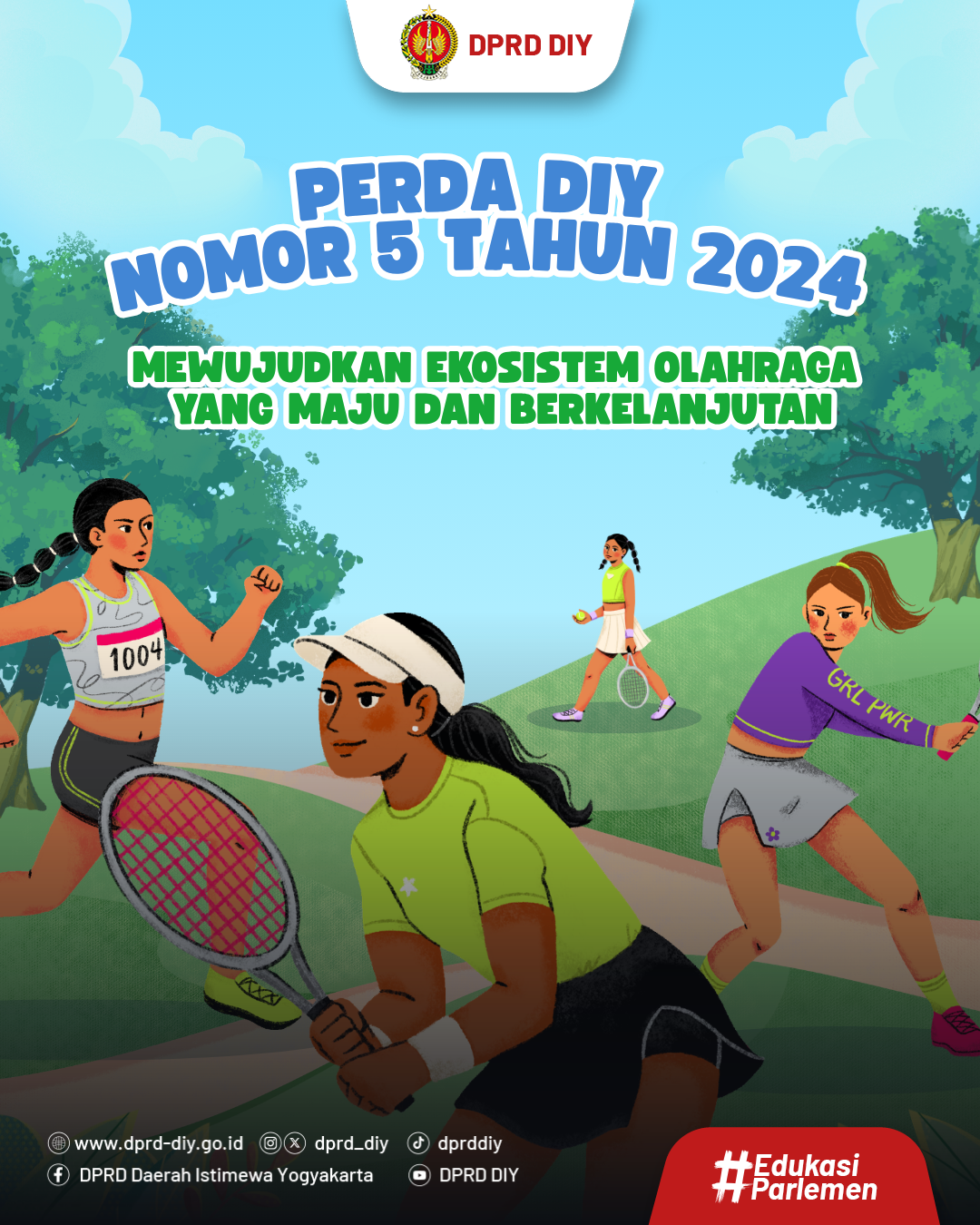 Perda DIY Nomor 5 Tahun 2024: Mewujudkan Ekosistem Olahraga yang Maju dan Berkelanjutan