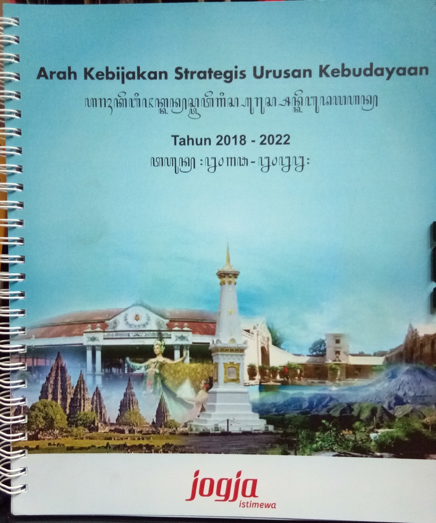 Gambar Arah Kebijakan Strategis Urusan Kebudayaan Tahun 2018-2022