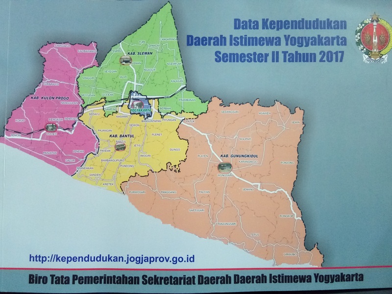 Gambar Data Kependudukan Daerah Istimewa Yogyakarta Semester II Tahun 2017