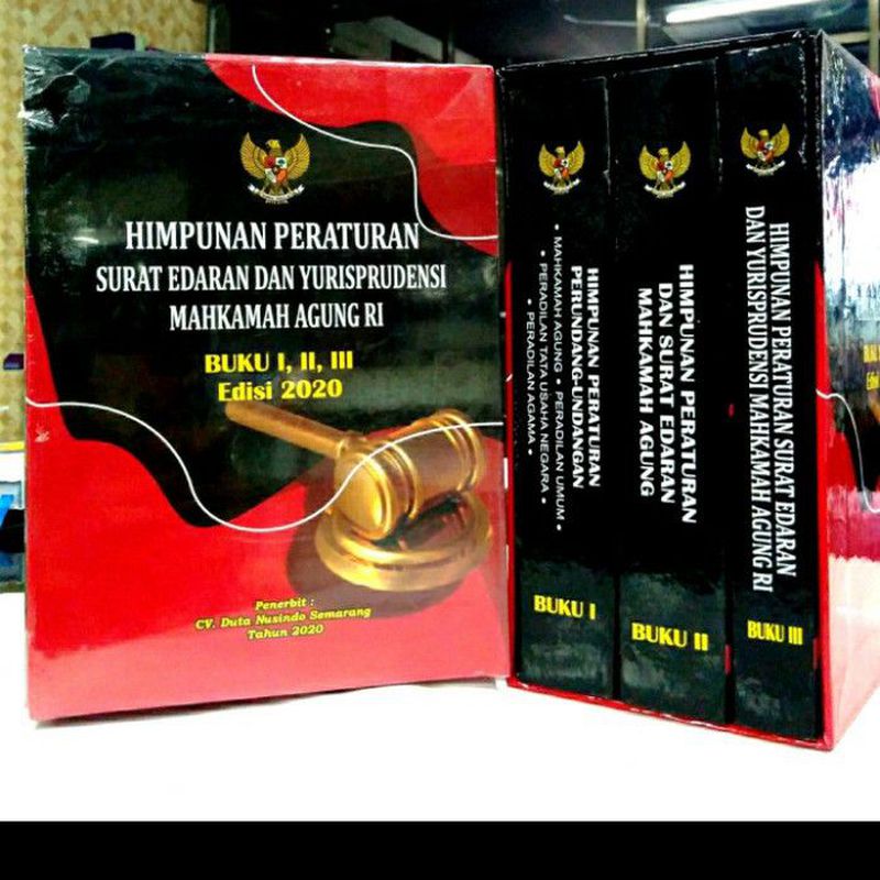 HIMPUNAN PERATURAN SURAT EDARAN DAN YURISPRUDENSI MAHKAMAH AGUNG RI BUKU I, II, III EDISI 2020