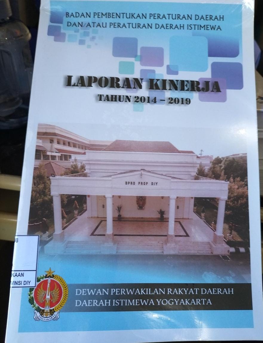 LAPORAN KINERJA TAHUN 2014-2019
