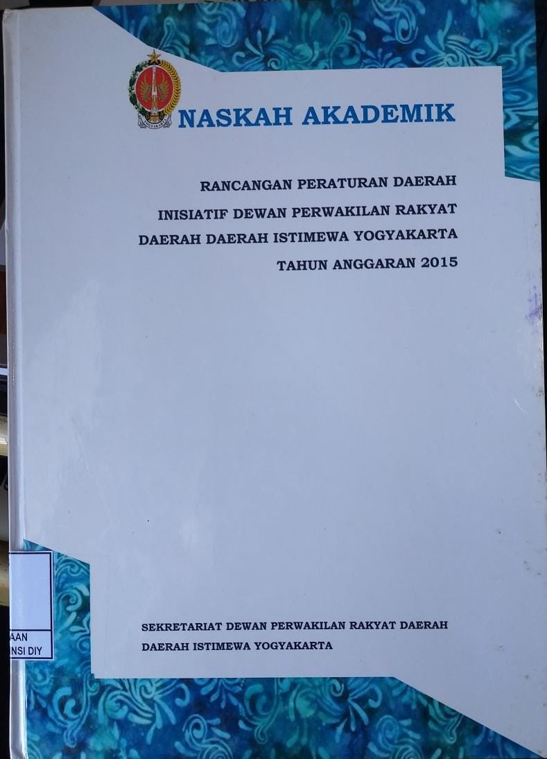 Naskah Akademik Raperda Inisiatif DPRD DIY Tahun 2015
