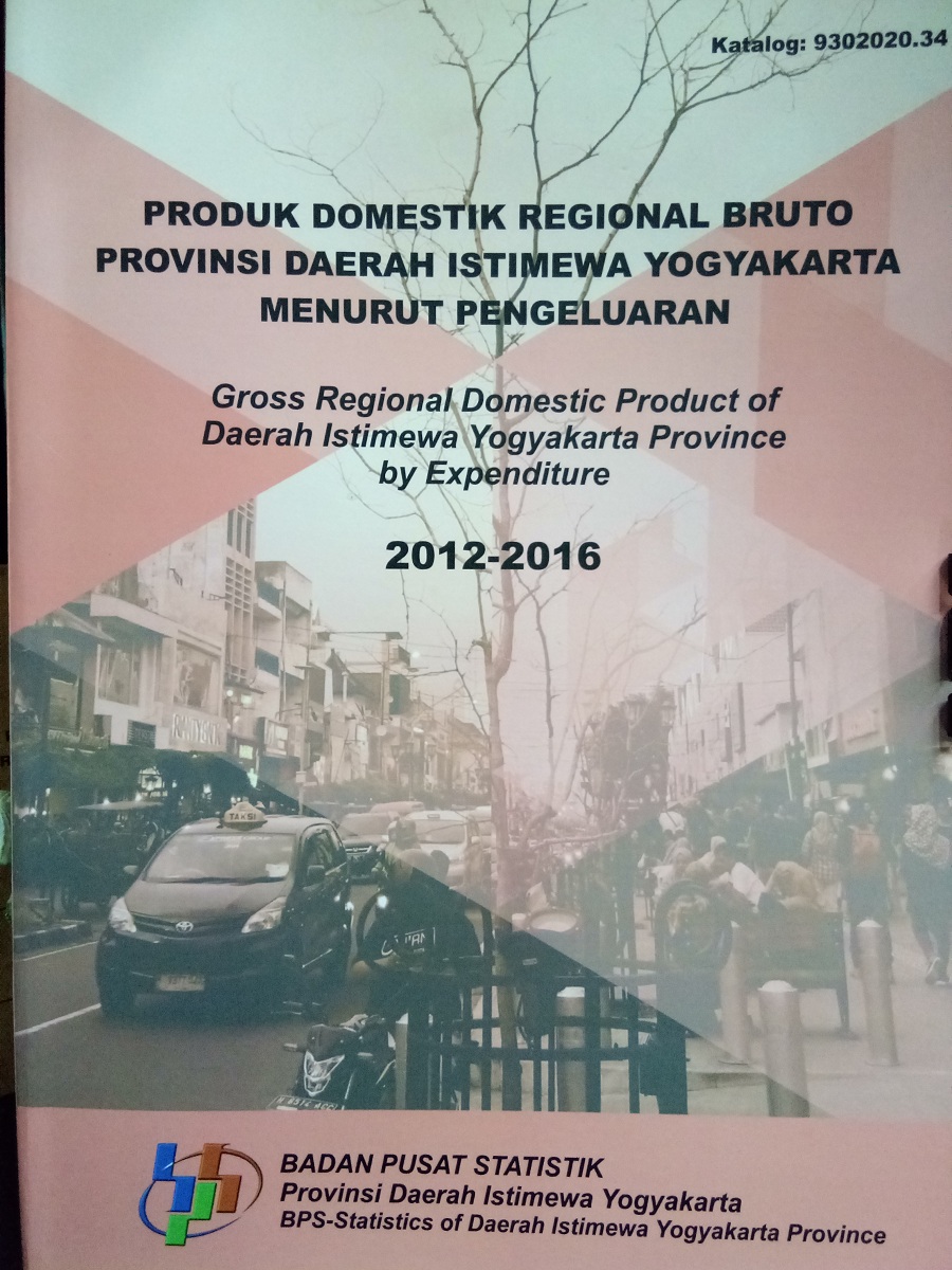 Gambar Produk Domestik Regional Bruto Provinsi Daerah Istimewa Yogyakarta Menurut Pengeluaran - Gross Regional Domestic Product of Daerah Istimewa Yogyakarta Province by Expenditure 2012 - 2016