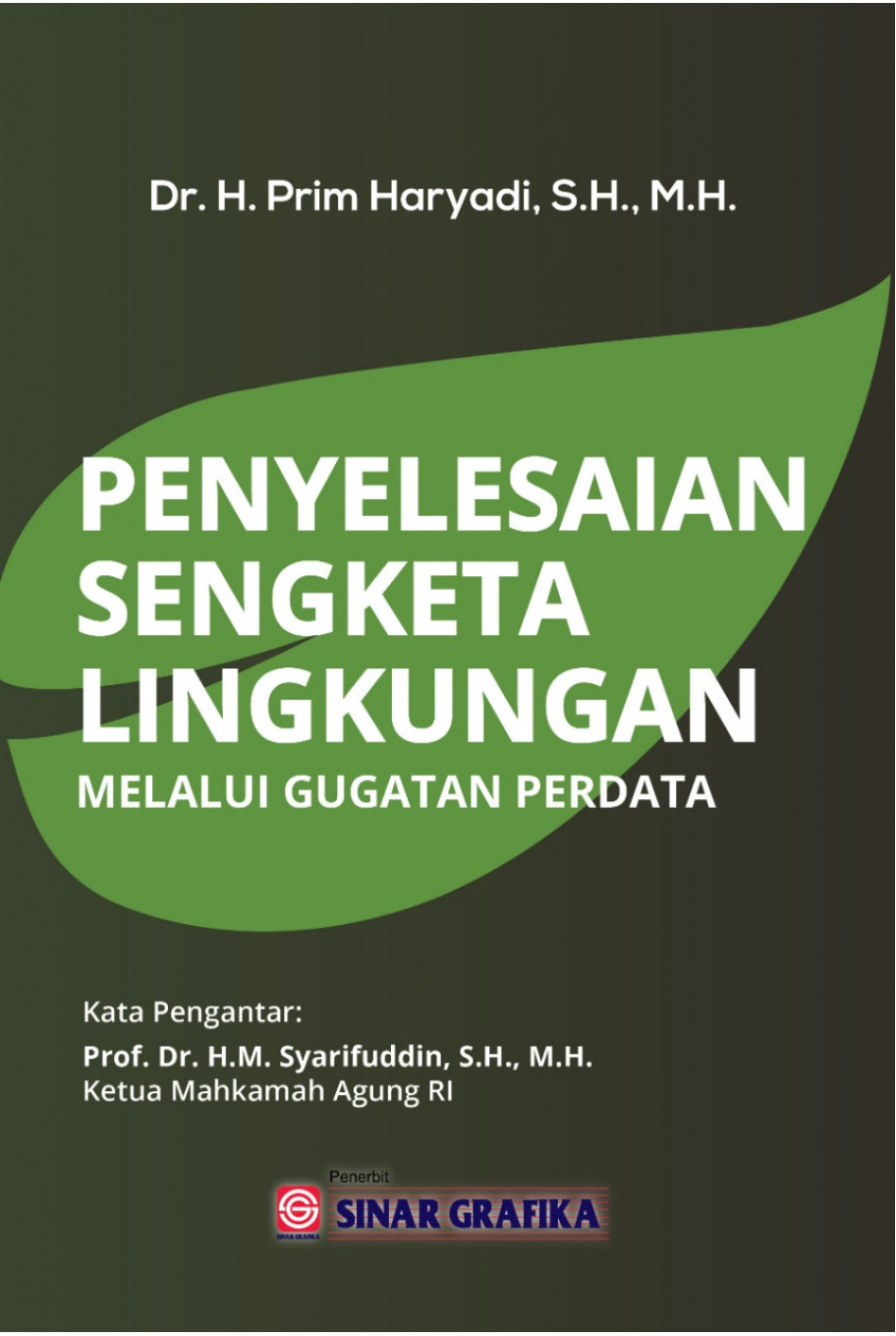 PENYELESAIAN SENGKETA LINGKUNGAN MELALUI GUGATAN PERDATA