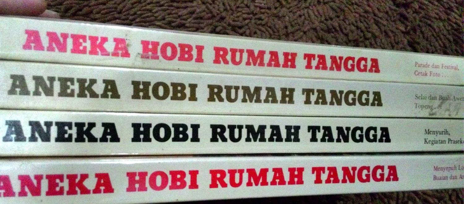 Gambar Aneka Hobi Rumah Tangga: Selai dan Buah Awetan, Marketri, Topeng, Mineralogi, Sarung Tangan dan Mukluk, Hiasan Gerak, Model dan Tiruan, Cara Mengacu, Cetak Mono, Mosaik