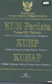 Gambar Kumpulan Kitab Undang-Undang Hukum: KUH Perdata, KUHP, KUHAP