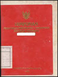 Gambar Himpunan Peraturan Perundang-Undangan Republik Indonesia Tahun 1995 (Juli s/d Desember) Jilid 2