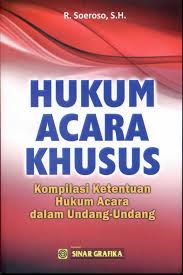 Gambar Hukum Acara Khusus : Kompilasi Ketentuan Hukum Acara dalam Undang-Undang