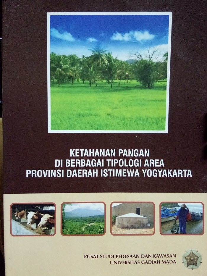 Gambar Ketahanan Pangan di Berbagai Tipilogi Area Provinsi Daerah Istimewa Yogyakarta