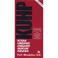 Gambar KUHP : Kitab Undang-Undang Hukum Pidana