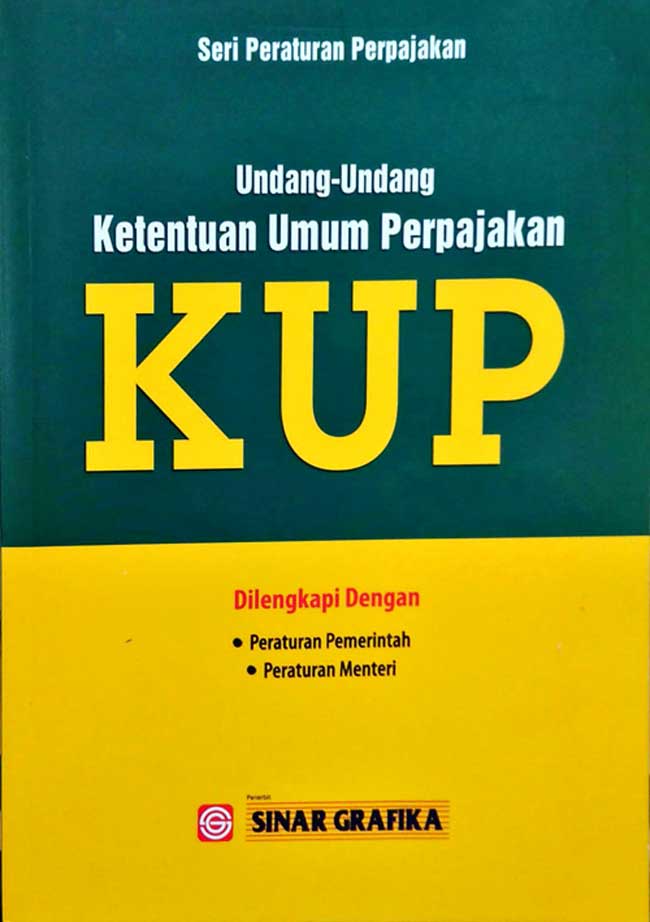 Undang-Undang Ketentuan Umum Perpajakan KUP