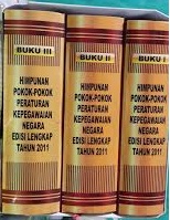 Himpunan pokok-pokok peraturan kepegawaian negara tahun 2011 Buku III