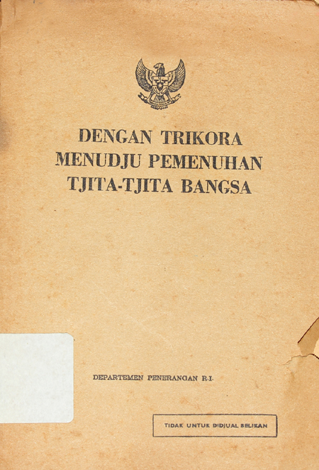 Gambar Dengan Trikora Menudju Pemenuhan Tjita-Tjita Bangsa